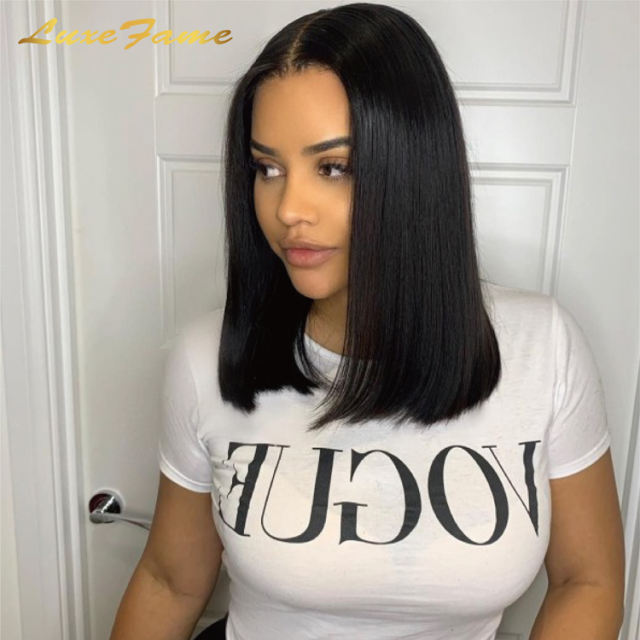 Luxefame Bob Wig For Women Human Hair Wigs 4x4 Lace Closure Wig Human Hair