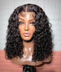 Luxefame  Straight Bob Wig 5x5 Closure Human Hair Wigs For Women  Curly Bob Hair Wig