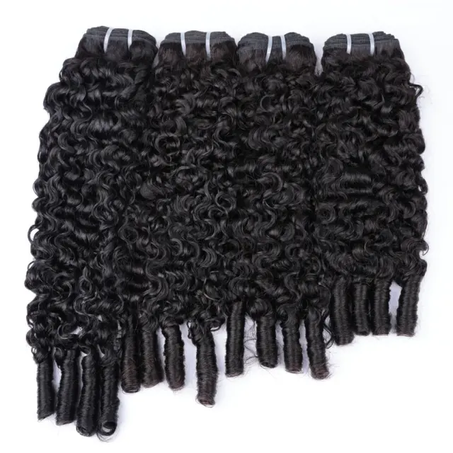 Luxefame Eurasian Curly Bundles 100% Human Hair Bundles Remy Hair Curly Bundles Human Hair Extensions