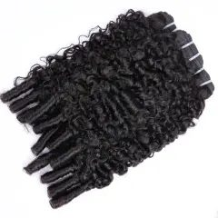 Luxefame Eurasian Curly Bundles 100% Human Hair Bundles Remy Hair Curly Bundles Human Hair Extensions