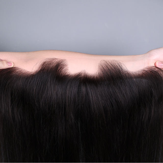 Luxefame  M Shaped Hairline Lace Frontal  13x4 HD M Hairline Frontal 100% Human Hair For Women