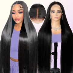 Luxefame 200% Density HD Lace Glueless Wig Straight Human Hair Wigs 5x5 13x6 HD Lace Brazilian Hair On Sale For Women