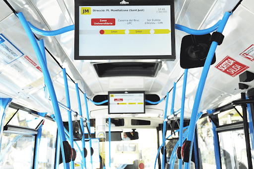 Four Characteristics Of Bus On-board Screens