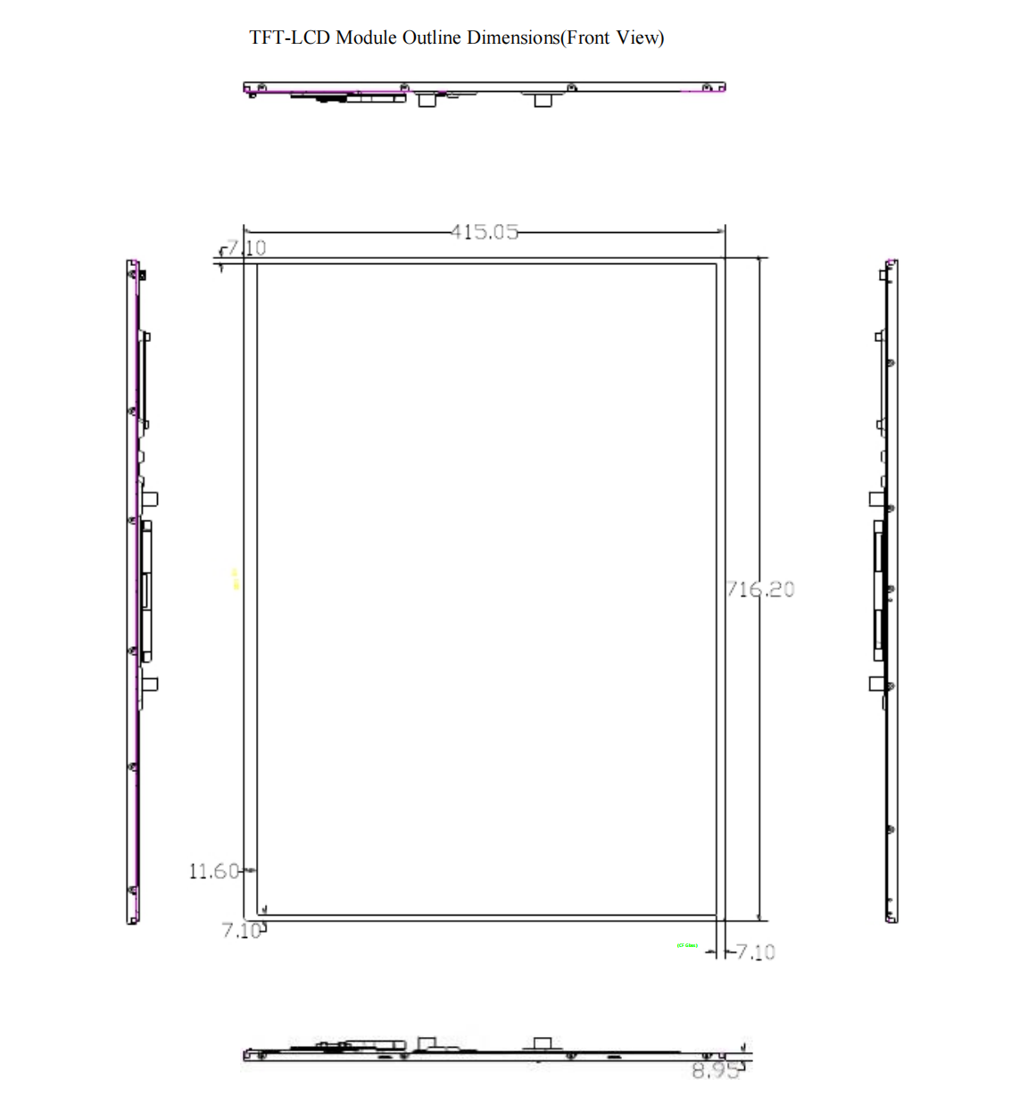 DV320FHM-NN0 BOE 32 inch lcd display