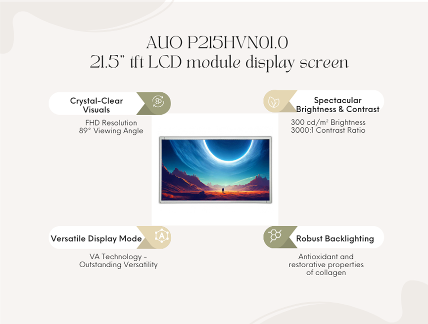 AUO P215HVN01.0 21.5-Inch TFT-LCD Display: Unveiling the Ultimate Digital Signage Solution