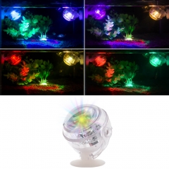 Submersível colorido LED aquário luz