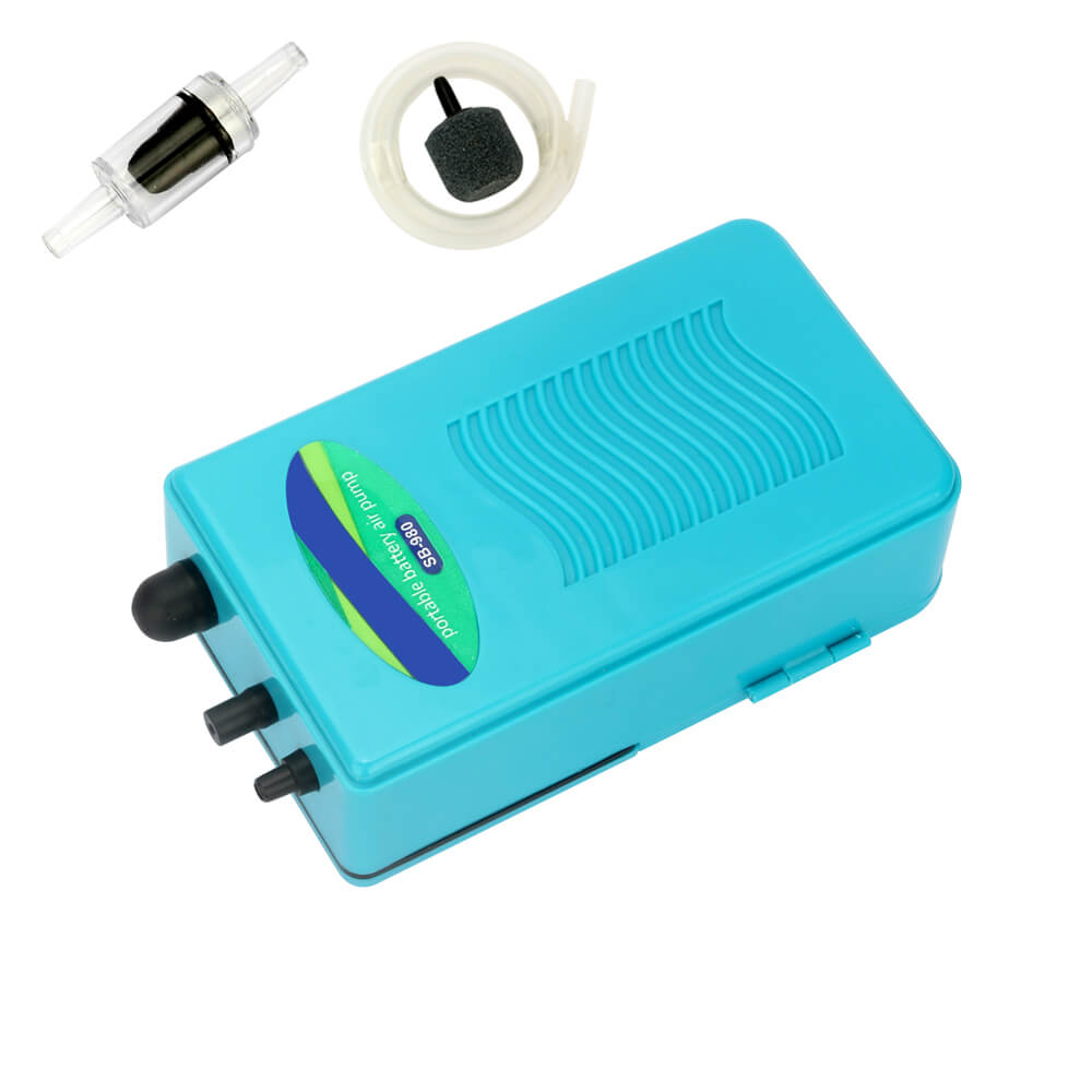 Aquarium Portable Powered Battery Air Pump 1.5V