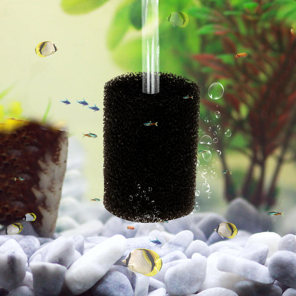 4pcs Pre Fish Tank Filter Sponge Intake Sponge