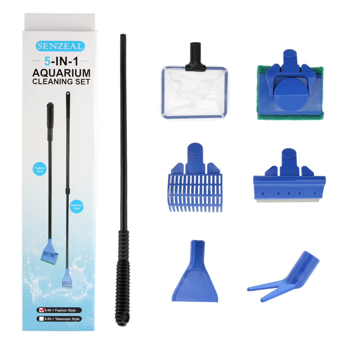 5-in-1 Fish Tank Cleaning Kit