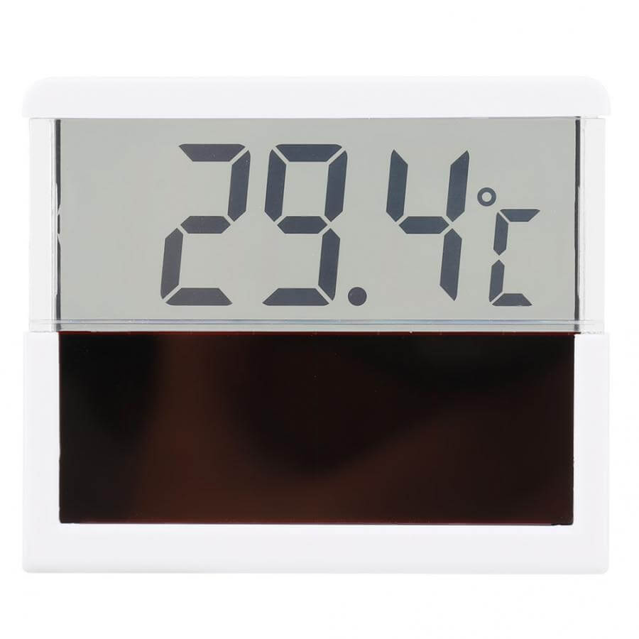 Thermomètre numérique solaire