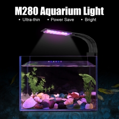 Aquário M280 LED plantado tanque luz 12W