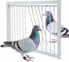 Pigeon Cage Door One Way Entrance Door Bird T Trap Birdcage Iron Wire Trap Door for Racing Pigeon