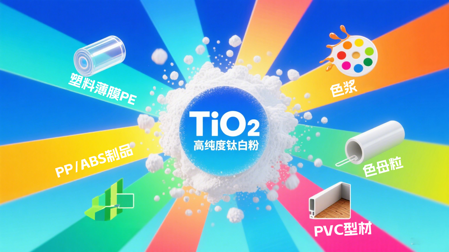 568钛白粉：为高端塑料而生的“白度守护者”