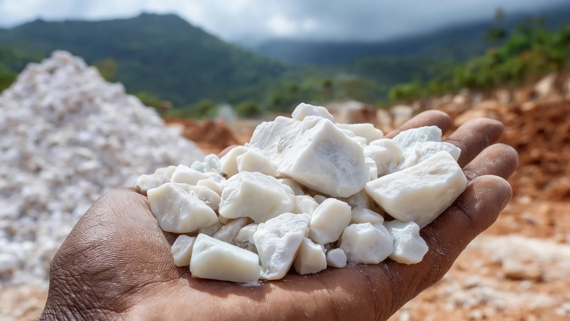 原料矿石对天然硫酸钡品质的关键影响