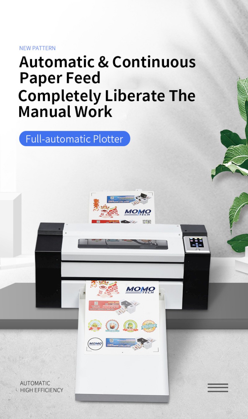 Automate Cutting And Printing With laser cut sticker machine 