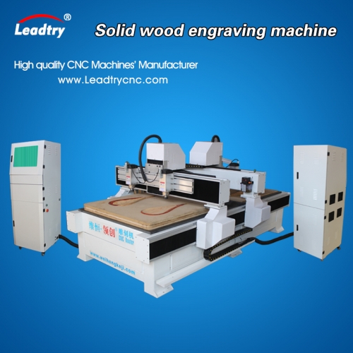 Leadtry Heavy Duty Stone CNC Router With Double Heads