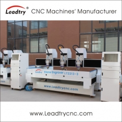 Leadtry Stone CNC Router With Double Heads LT1825-2