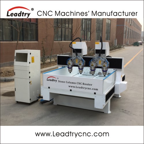 Leadtry Stone CNC Router With Double Heads LT1825-2