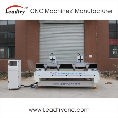 Leadtry Stone CNC Router With Double Heads LT1825-2