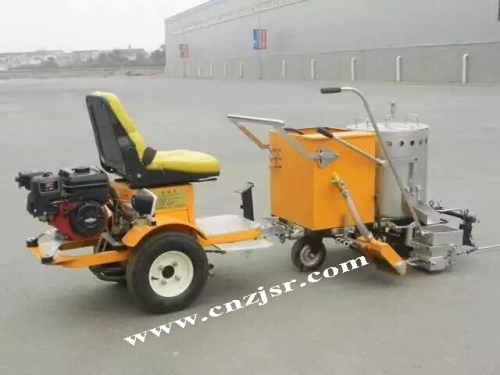 Hand push thermoplastic road marking machine