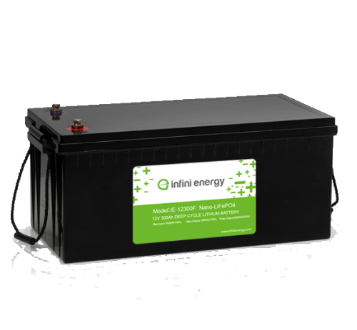 12V300Ah Solar lithium battery