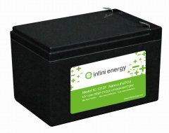 12V12Ah Security lithium battery