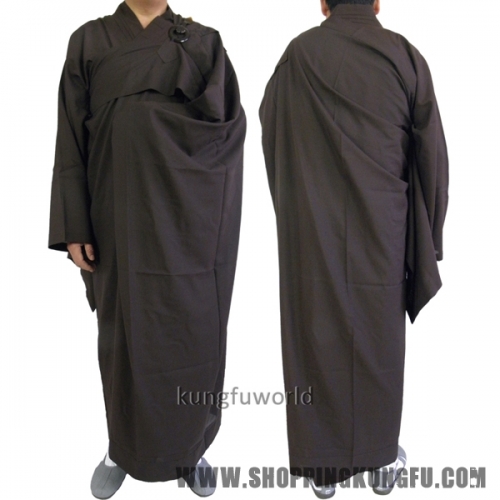Custom Buddhist Monk Dress Haiqing Robe – Shaolin Kung Fu Meditation Suit, 25 Colors, Unisex