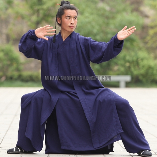 3 Pieces Taoist Robe Tai Chi Uniform Kung fu Martial arts Wing Chun Wushu Suit