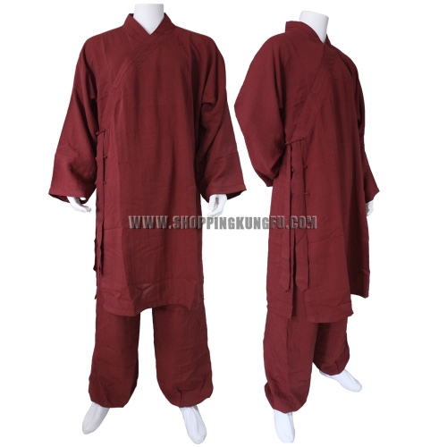 Custom Make 25 Colors Linen Shaolin Uniform Buddhist Monk Kung fu Martial arts Suit Tai chi Wudang Taoist Clothes