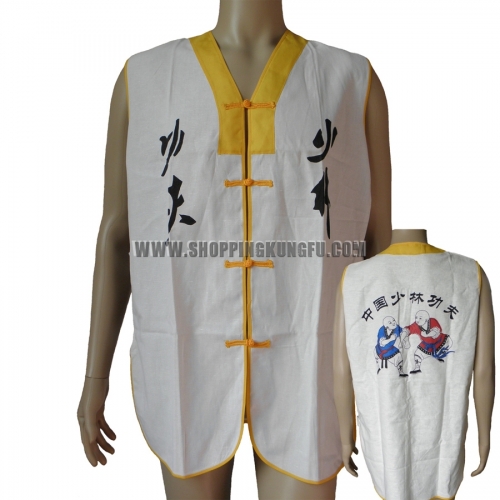 Popular shaolin arhat vest kung fu t-shirts