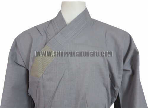 Grey Shaolin Robes for sale for Shaolin Temple Kung Fu - Enso Martial Arts  Shop Bristol