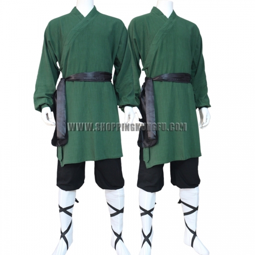 Thick Cotton Shaolin Monk Kung fu Uniform 13 colors