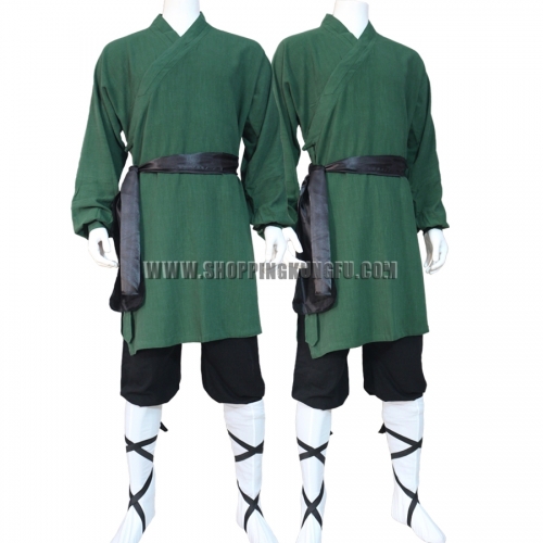 Full Set Kung Fu Outfit, Zen Collection, Pants, Bag & Socks Heavy Cotton  Black