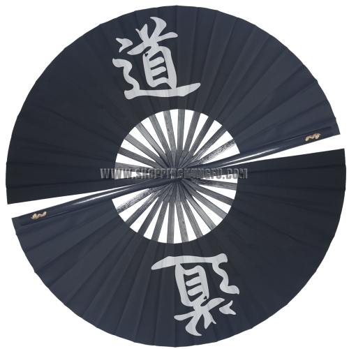 Black Bamboo Tai Chi Fans Wushu Martial arts Kung fu Fan