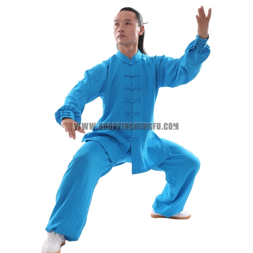 Soft Cotton Tai Chi Uniform Wing Chun Martial arts Kung fu Suit 25 Colors