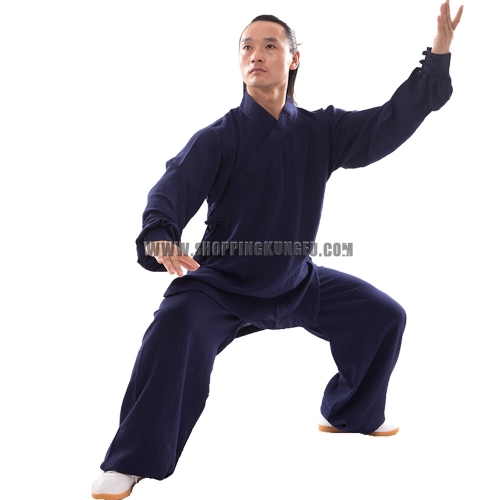Summer Cotton Wudang Taoist Robe Shaolin Kung fu Tai Chi Uniform Wing Chun Suit