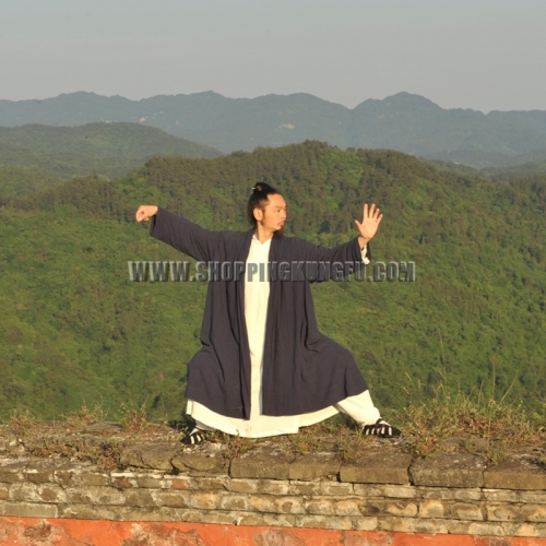 Wudang Taoist Robe Tai chi Uniform Outer Coat Martial arts Suit