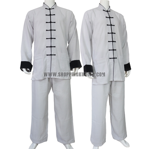 Soft Linen Martial arts Tai chi Suit Kung fu Wing Chun Clothes