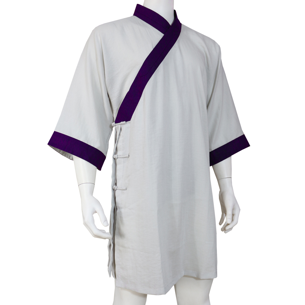 Jiaolin Robe Shaolin Monk Kung fu Jacket Wudang Taoist Training Robe 25 Colors