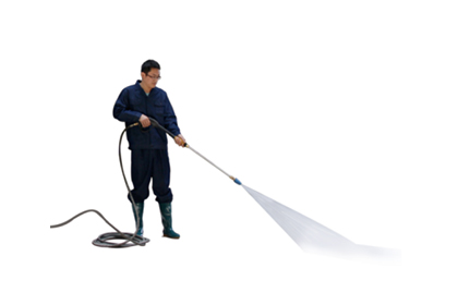 High pressure wash gun, lance and nozzle