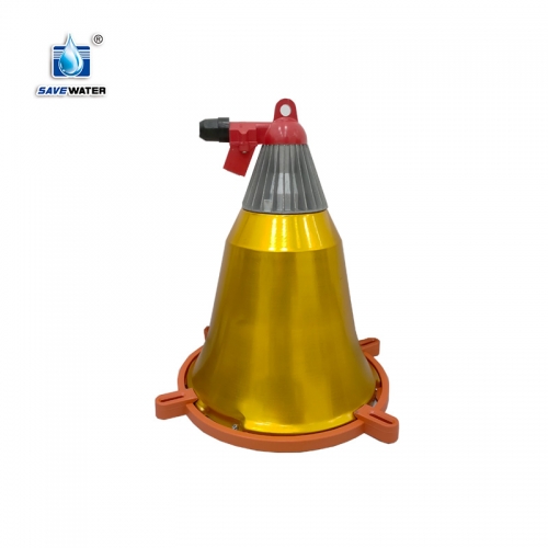 Savewater heating lampshade