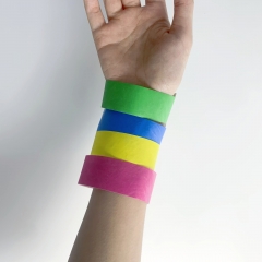 RFID热敏纸手腕带-粘粘型