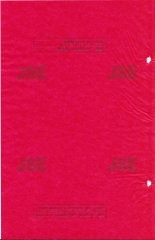 24g red glassine paper