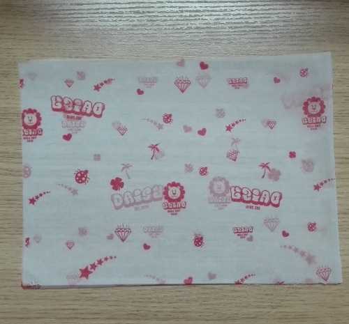 Printed acidfree tissue paper