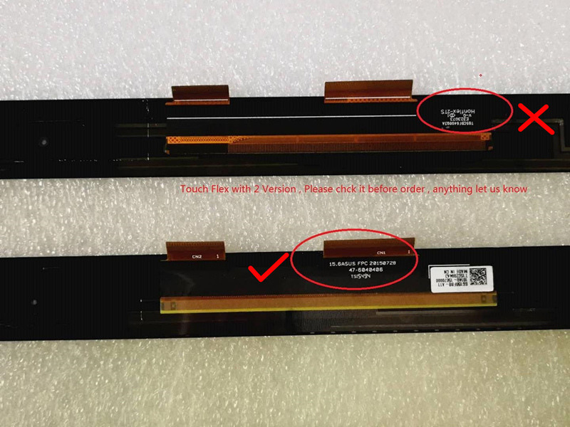Screen Replacement For Asus Q504 Q504U Q504UA  LCD Touch Digitizer Glass