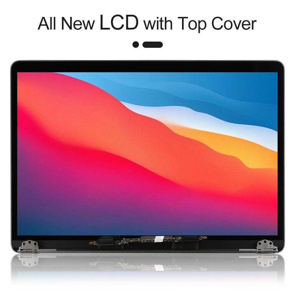 Screen For Apple MacBook Pro A1989 2018 2019 Silver LCD Assembly Replacement