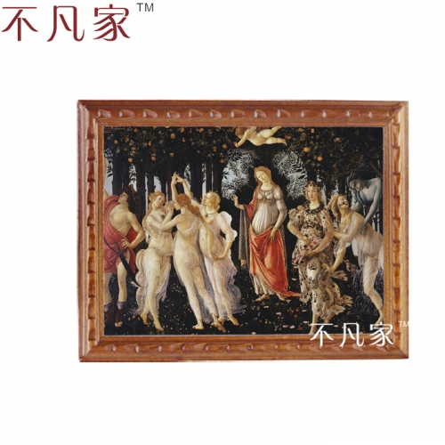 Wholesale dollhouse 1:12 scale miniatue Classical   oil Home Decorations Painting Frame B-4
