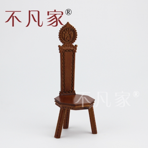 Dollhouse 1/12 Scale Miniature furniture Handmade style Retro chair