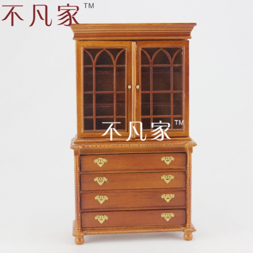 1/12 scale Doll house the proportion of mini dollhouse furniture kitchen cabinet