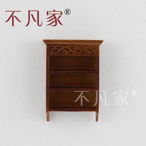 Dollhouse 1/12th Scale Miniature furniture Suspension type multi-storey Display cabinet